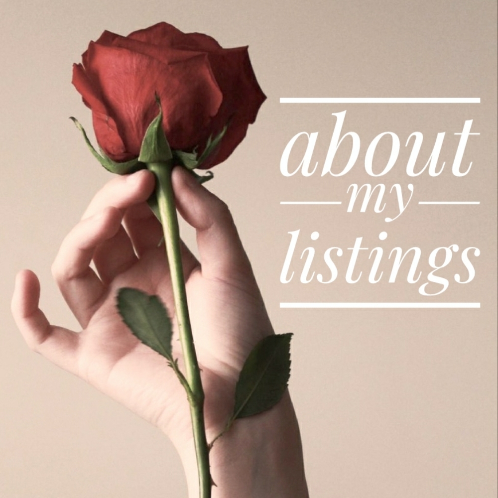 about my listings!